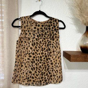Merona - Leopard Print Woman's Top - Size XS